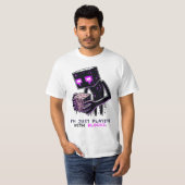 Minecraft Enderman, ik speel gewoon met blokken, T-shirt (Voorkant volledig)