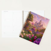 Minecraft stijl bloementuin wanddecoratie – Dreamy Planner (Display)