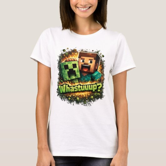 Minecraft T-shirt (Voorkant)