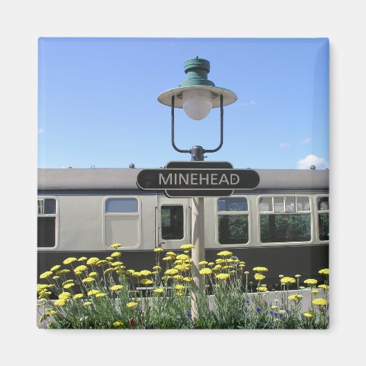 Minehead Station, Somerset Magneet (Voorkant)