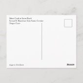 Miner Creek, Samuel H. Boardman, OF Briefkaart (Achterkant)