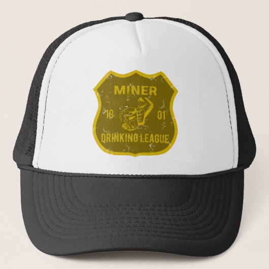 Miner Drink liga Trucker Pet (Voorkant)