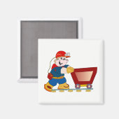 Miner Magneet (Voorkant / Achterkant)
