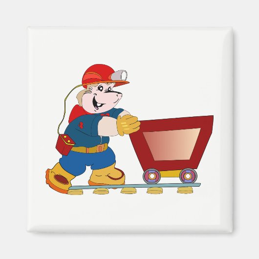 Miner Magneet (Voorkant)