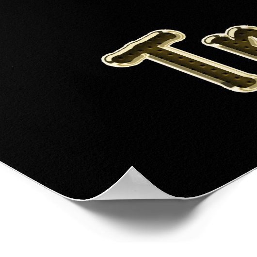 Miner Miner Treasure FInder Poster (Hoek)