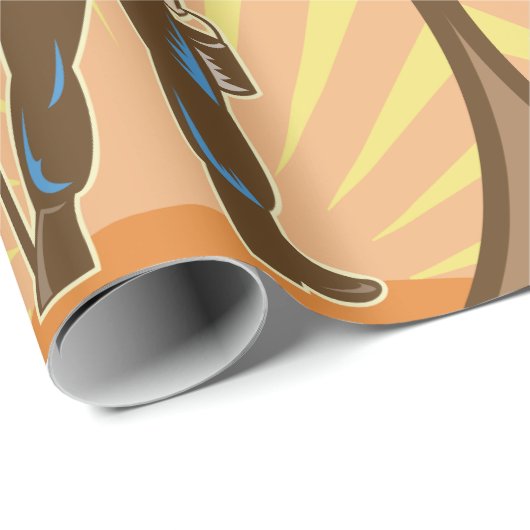 Miner Prospector Cadeaupapier (Rol Hoek)