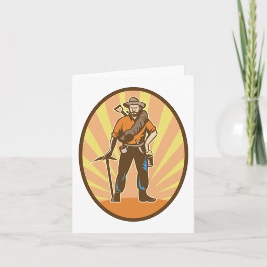 Miner Prospector Kaart (Voorkant)