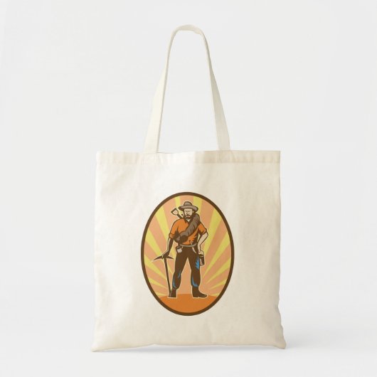 Miner Prospector Tote Bag (Voorkant)