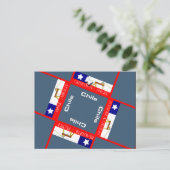 Miner Redding in Chili Briefkaart (Staand voorkant)