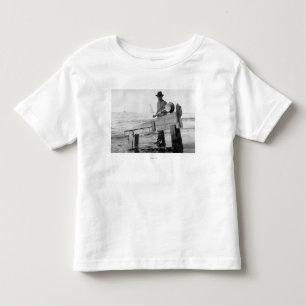 Miner wasgoud op Alaska-foto Kinder Shirts