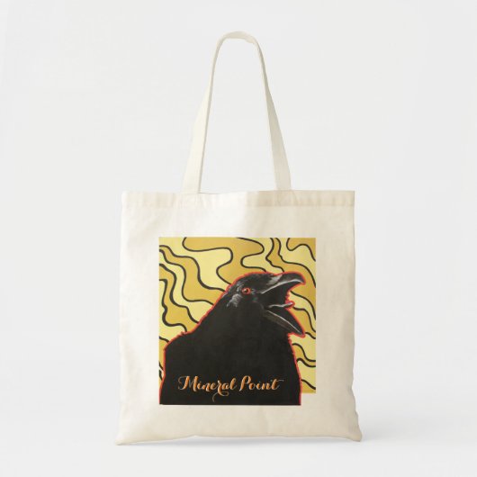 Mineraal punt tote bag (Voorkant)