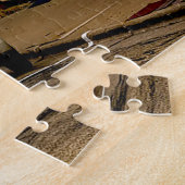 Mineraal punt Wisconsin. Jigzaag Puzzle Legpuzzel (Zijkant)