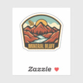 Mineral Bluff, Georgia Sticker (Vel)