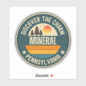 Mineral, Pennsylvania Sticker (Vel)
