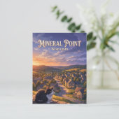 Mineral Point, Wisconsin VS Briefkaart (Staand voorkant)