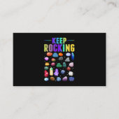 Mineral Rock Collecting Geologist Geology Visitekaartje (Voorkant)