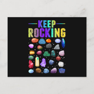 Mineral Rock Collective Geologist Geology Briefkaart