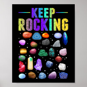 Mineral Rock Collective Geologist Geology Poster