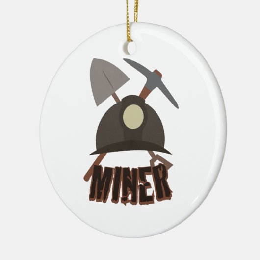 Minerale apparatuur keramisch ornament (Links)