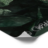 Minerale baai bij Emerald Cove Poster (Hoek)