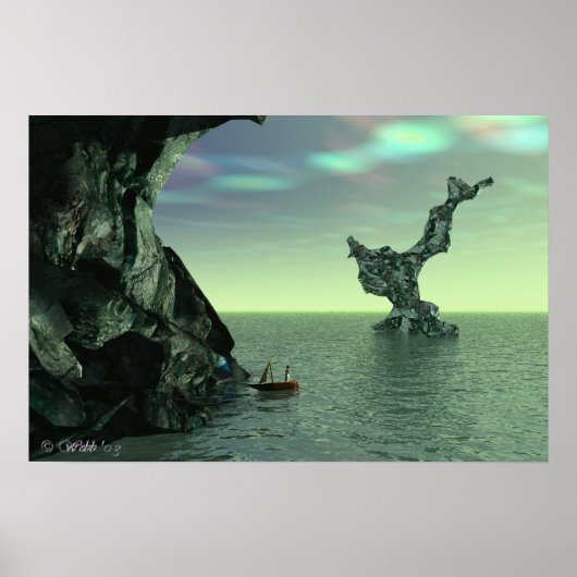 Minerale baai bij Emerald Cove Poster (Voorkant)