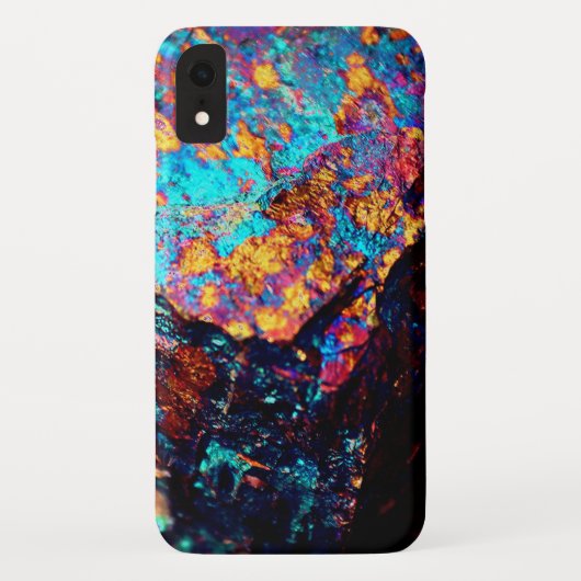 Minerale chalcopyriet gesteente kristal steen Kleu Case-Mate iPhone Case (Achterkant)