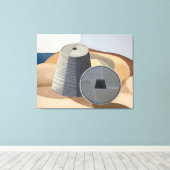 Minerale objecten (1935) canvas afdruk (Insitu (Houten vloer))