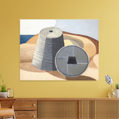 Minerale objecten (1935) canvas afdruk (Insitu (Woonkamer))