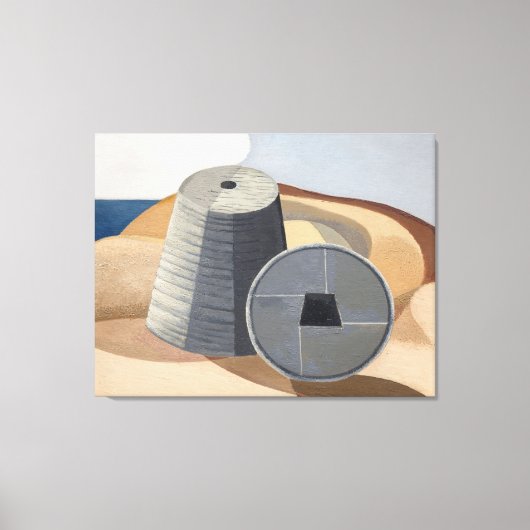 Minerale objecten (1935) canvas afdruk (Voorkant)