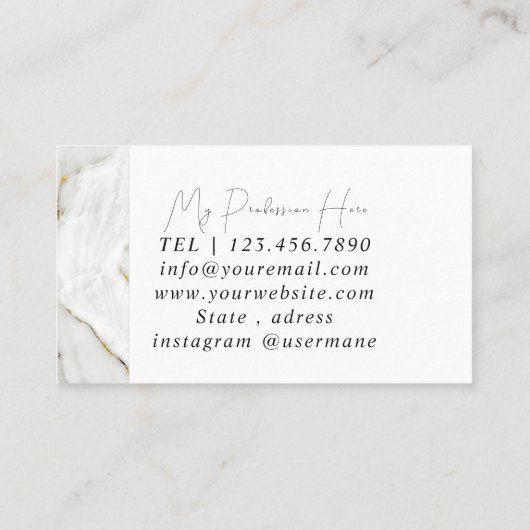 Minerale Paarse Amethyst Crystal Quartz Textuurbus Visitekaartje (Achterkant)