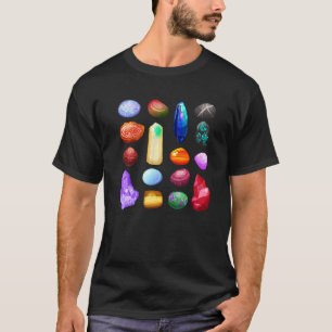 Minerale Pareltjes en Crystals Rock Collecting T-shirt