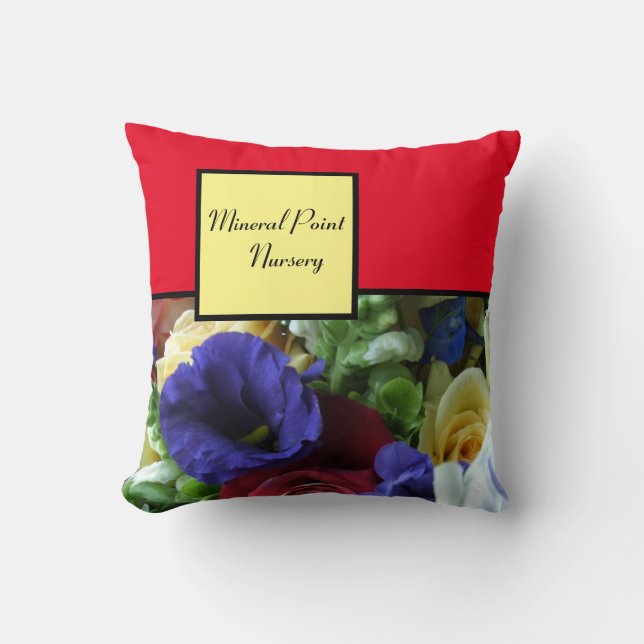 Minerale puntneursery kussen (Voorkant)