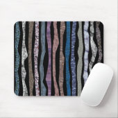 Minerale stripes muismat (Met muis)
