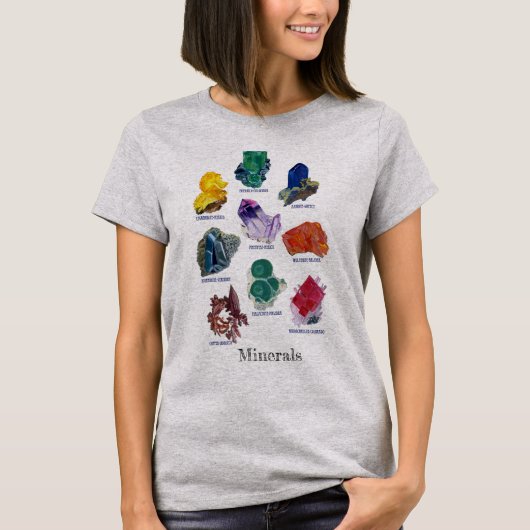Minerale T-Shirt (Voorkant)