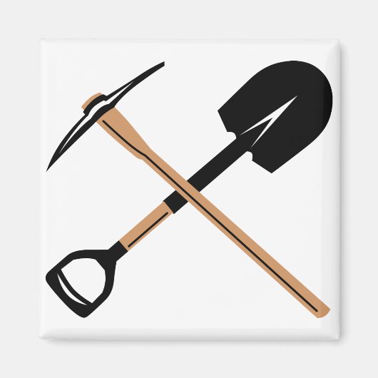 Minerale tools magneet (Voorkant)