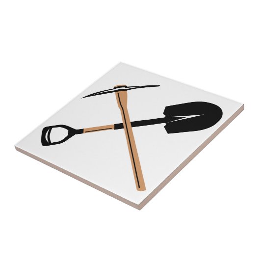 Minerale tools tegeltje (Zijkant)