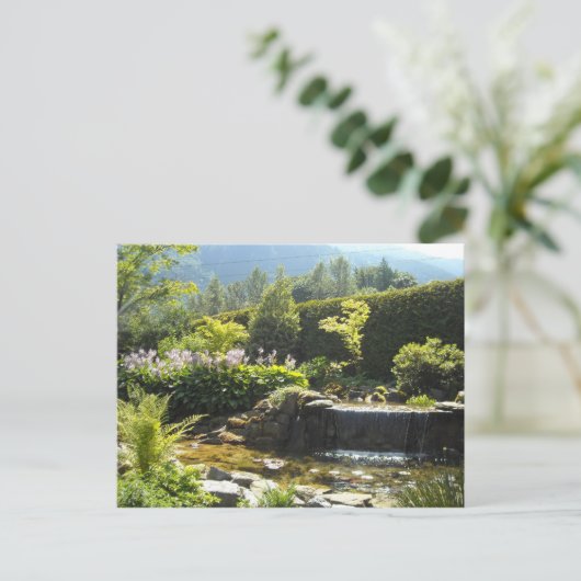 Minerale tuinen briefkaart (Staand voorkant)