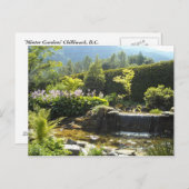 Minerale tuinen briefkaart (Voorkant / Achterkant)