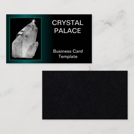 Minerale wondkokers visitekaartje (Voorkant / Achterkant)