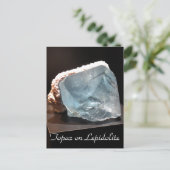 Mineralen en Pareltjes # 21 Briefkaart (Staand voorkant)