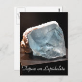 Mineralen en Pareltjes # 21 Briefkaart (Voorkant / Achterkant)
