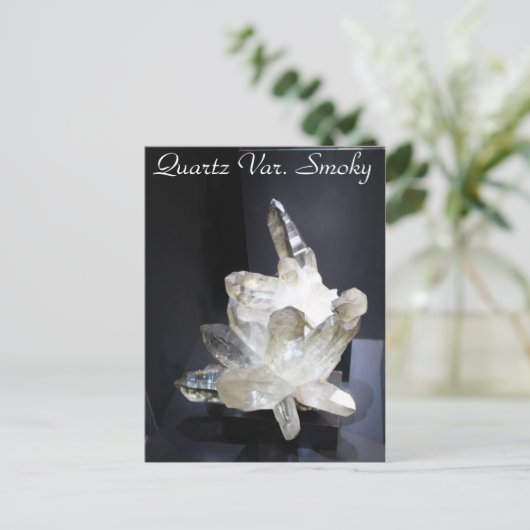 Mineralen en Pareltjes # 53 Briefkaart (Staand voorkant)