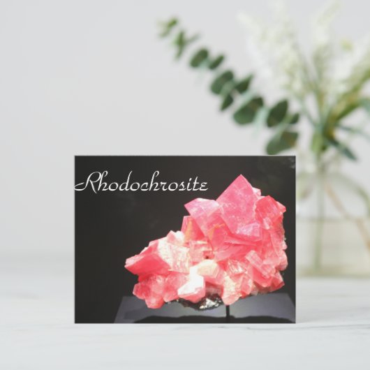 Mineralen en Pareltjes # 5 Briefkaart (Staand voorkant)