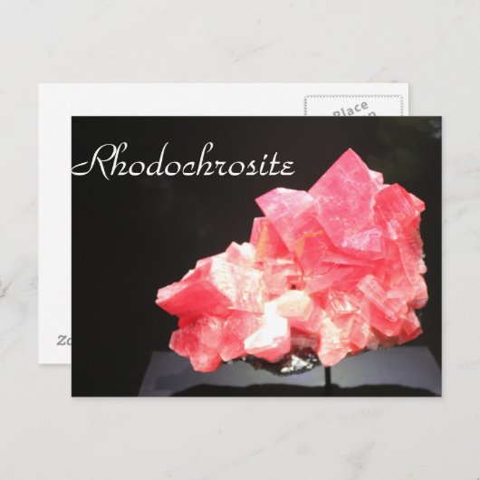 Mineralen en Pareltjes # 5 Briefkaart (Voorkant / Achterkant)