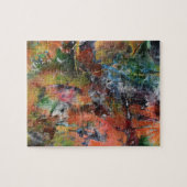 Mineralen in de rotsen legpuzzel (Horizontaal)