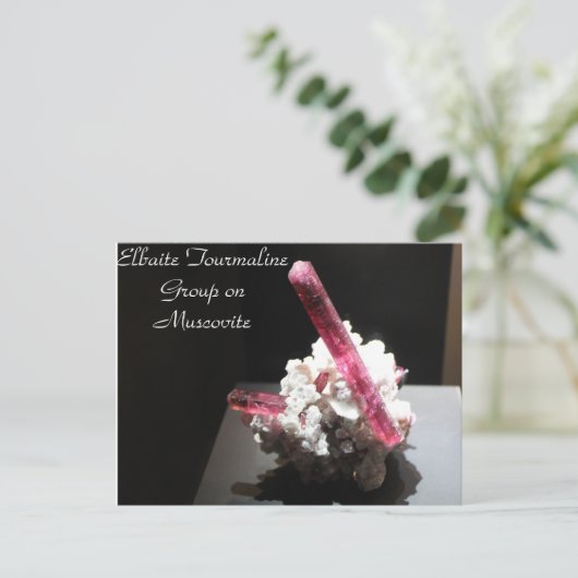 Mineralen & Pareltjes # 99 Briefkaart (Staand voorkant)