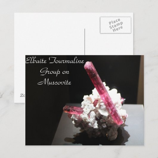 Mineralen & Pareltjes # 99 Briefkaart (Voorkant / Achterkant)