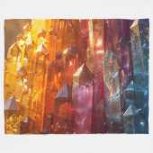 Mineralen Pareltjes Healing Crystals Deken (Voorkant (Horizontaal))