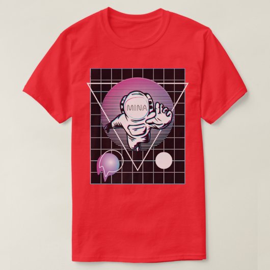 Minerprotocol Astronaut T-shirt (Design voorkant)