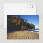 Miners Beach bij Pictured Rocks National Briefkaart (Voorkant / Achterkant)